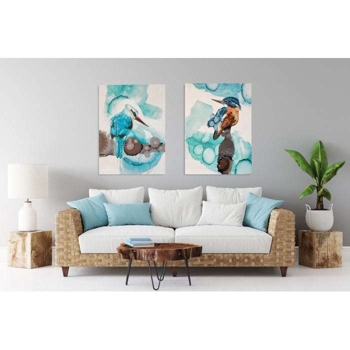 KINGFISHERS IN SITU by Chantelle Hopewell